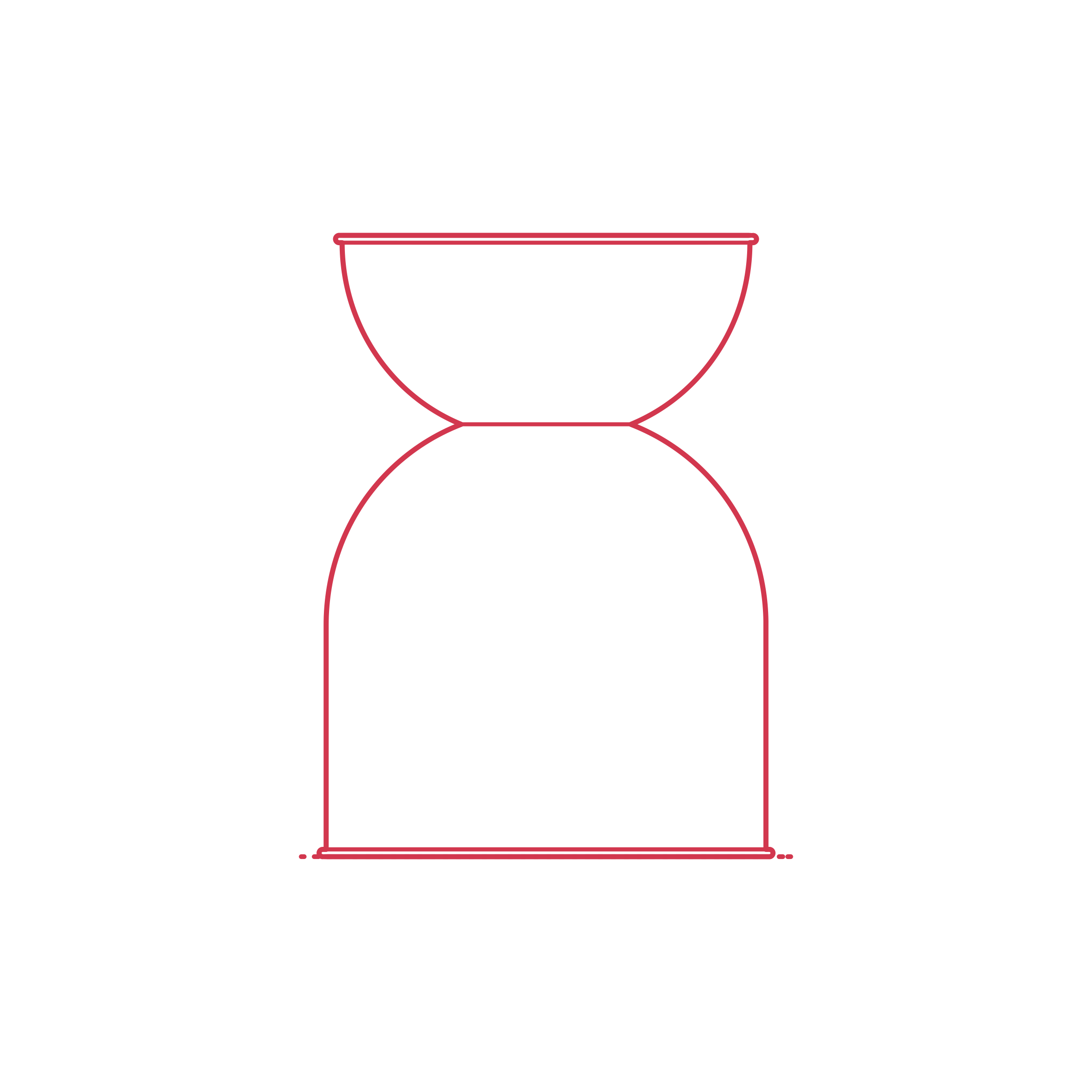Objects Plant Pots Hourglass Planter Small Vinyl Cutting Svg File Free Vectors